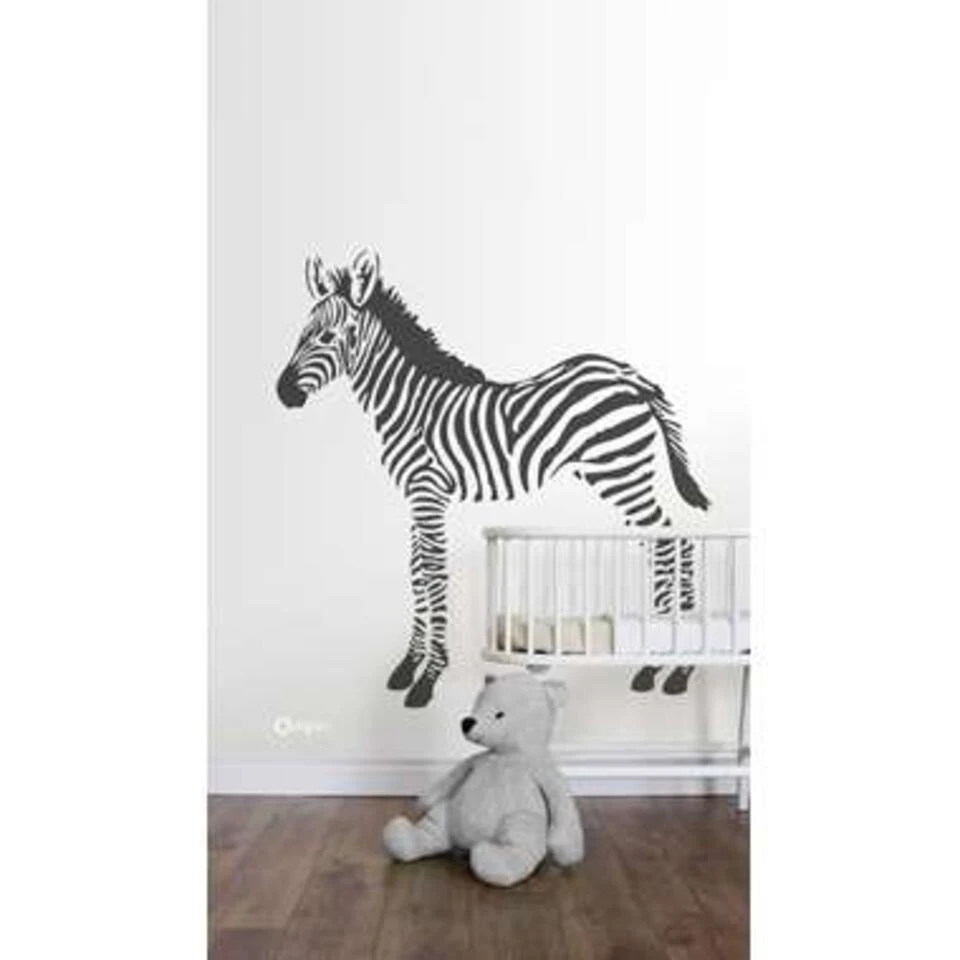Origin Fotobehang - Zebra's - Zwart Wit - 1.5 X 2.79 M 3 Origin Fotobehang - Zebra's - Zwart Wit - 1.5 X 2.79 M - Afbeelding 3