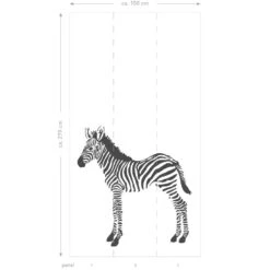 Origin Fotobehang - Zebra's - Zwart Wit - 1.5 X 2.79 M 7 Origin Fotobehang - Zebra's - Zwart Wit - 1.5 X 2.79 M -Woninginrichting Winkel 1663722515 0104
