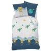 Matt & Rose Space - Kinderdekbedovertrek-140 X 200 -