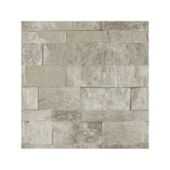 Dutch Wallcoverings - Palma Steen Lichtbeige - 0,53x10,05m