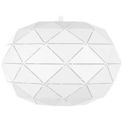 Beliani Hanglamp REWA - Wit Metaal