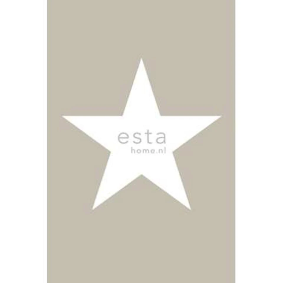 ESTAhome Fotobehang - Ster - Taupe - 186 Cm X 2,79 M 2 ESTAhome Fotobehang - Ster - Taupe - 186 Cm X 2,79 M - Afbeelding 2