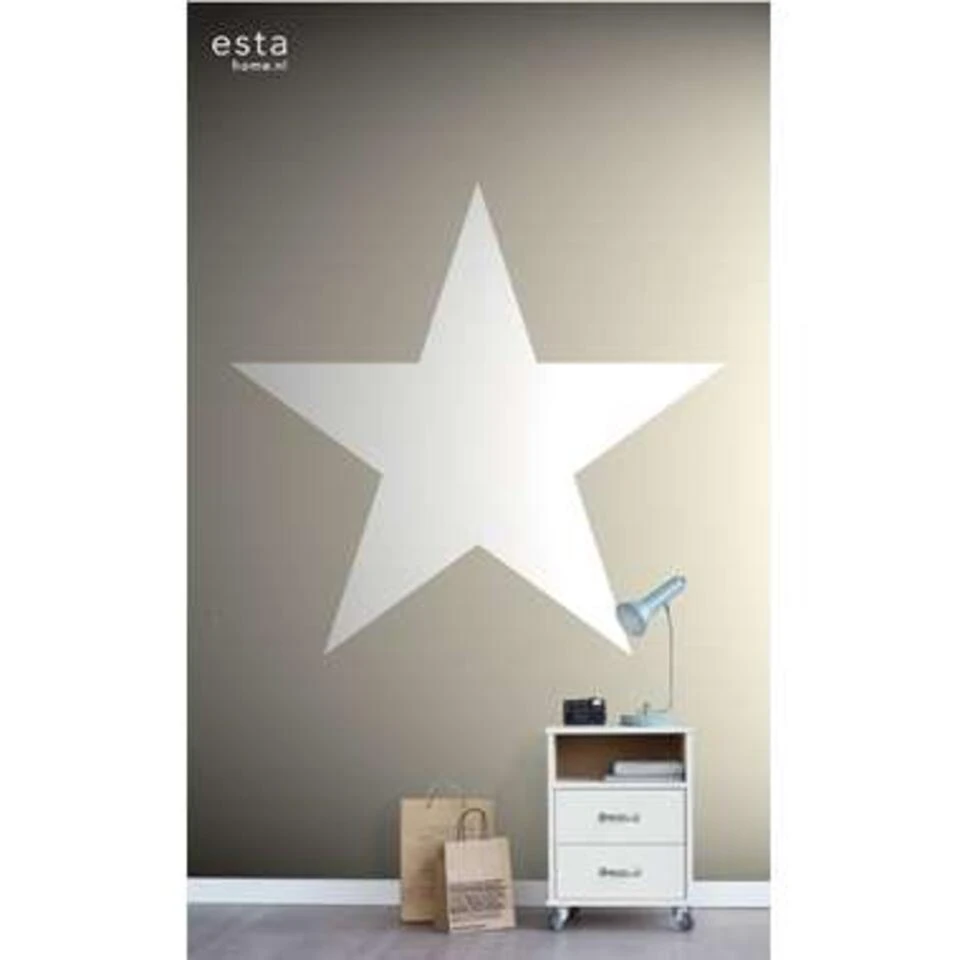 ESTAhome Fotobehang - Ster - Taupe - 186 Cm X 2,79 M 3 ESTAhome Fotobehang - Ster - Taupe - 186 Cm X 2,79 M - Afbeelding 3