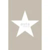 ESTAhome Fotobehang - Ster - Taupe - 186 Cm X 2,79 M