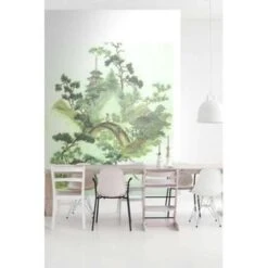 ESTAhome Fotobehang - Chinoiserie - Groen En Bruin - 232,5 Cm X 2,79 M -Woninginrichting Winkel 1795857310 0102