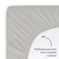 Byrklund - Hoeslaken Katoen - 90x200 Cm - Taupe -Woninginrichting Winkel 1799545236 0103