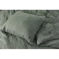 BLCKOUT Alabama - Linnen - Dekbedovertrek - 140x200/220 Cm - Groen -Woninginrichting Winkel 1970871434 0103