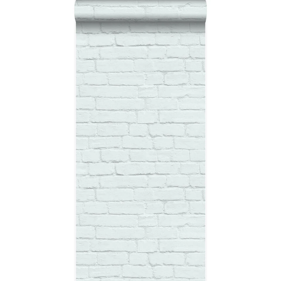 Origin Behang - Bakstenen - Mintgroen - 53 Cm X 10,05 M 1 Origin Behang - Bakstenen - Mintgroen - 53 Cm X 10,05 M