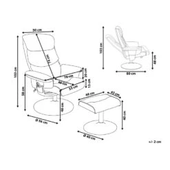 Beliani Massagestoel LEGEND - Grijs Kunstleer -Woninginrichting Winkel 1cf39a5a39344aa292aab54ba75f1a90