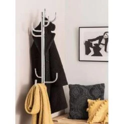 Beliani Kledingstandaard TRENTON - Zilver Rvs -Woninginrichting Winkel 22a257331b284ae99e4cf8aab8568f44