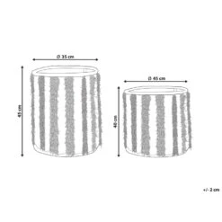 Beliani Mand KAKKI - Beige Katoen 6 Beliani Mand KAKKI - Beige Katoen -Woninginrichting Winkel 2613eca3ae1441028874f9c51b54d4bf