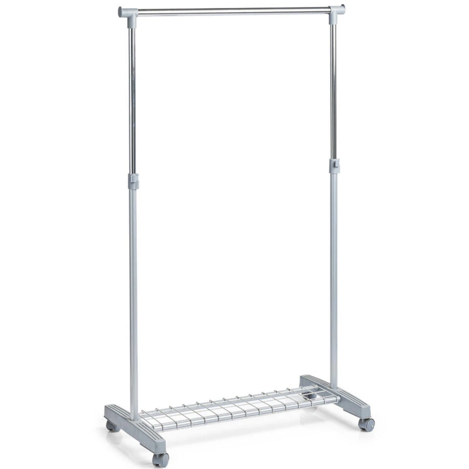 Zeller Kledingrek - Mobiel - Verstelbaar - 170 Cm 2 Zeller Kledingrek - Mobiel - Verstelbaar - 170 Cm - Afbeelding 2