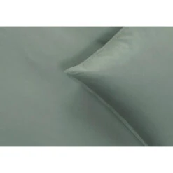 Comfort Dekbedovertrek Jorrit Effen - Groen - 200x200/220 Cm -Woninginrichting Winkel 31106083 9000