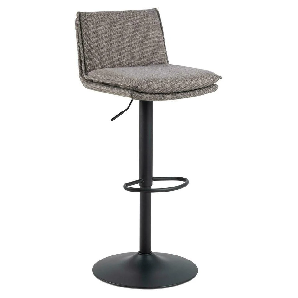 Sohome Barkruk - Set Van 2 - Mikaila - Grijsbruin - Zithoogte 68-89cm 2 Sohome Barkruk - Set Van 2 - Mikaila - Grijsbruin - Zithoogte 68-89cm - Afbeelding 2