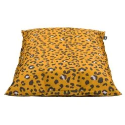 Lebel Zitzak Leopard - Oker - 100x150 Cm -Woninginrichting Winkel 35100037 0500