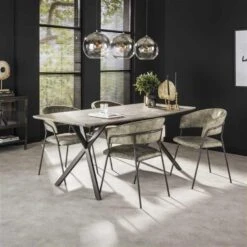 Hoyz - Armstoel Club - Velours - Mosgroen - 4 Stuks 5 Hoyz - Armstoel Club - Velours - Mosgroen - 4 Stuks -Woninginrichting Winkel 3a3c3e1d683e47608051669dbce00bb6