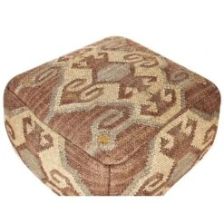 Beliani Poef URPAD - Rood Jute -Woninginrichting Winkel 3f4b8a62791f4674b212f5487c8fc47c