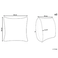 Beliani Sierkussen SOUK - Multicolor Katoen -Woninginrichting Winkel 407f9da8ead947efa0015b884a05836f