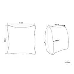 Beliani Sierkussen SILYBUM - Roze Fluweel -Woninginrichting Winkel 438ddb3c1b9c4d3a927e25af8aad8c3d