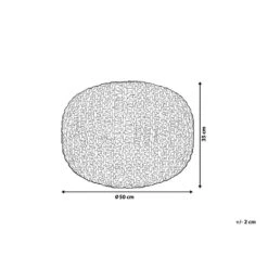 Beliani Poef CONRAD - Geel Katoen 6 Beliani Poef CONRAD - Geel Katoen -Woninginrichting Winkel 43f852fd539f4cfc978fcfff60308835