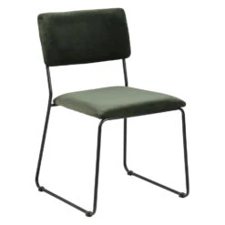 Sohome Eetkamerstoel - Set Van 2 - Denis - Velvet - Forest Green -Woninginrichting Winkel 44b848a04e2b41df8a1463fa4fbb570d