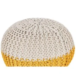 Beliani Poef CONRAD - Geel Katoen 7 Beliani Poef CONRAD - Geel Katoen -Woninginrichting Winkel 454fbc1d22664f04b41ed64af03fdc48