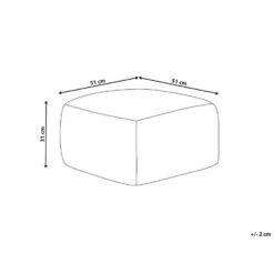 Beliani Poef BEEL - Rood Jute -Woninginrichting Winkel 5b53af8ec2784eeba4e18f9cf9ff296d