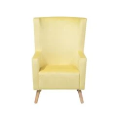 Beliani Oorfauteuil ONEIDA - Geel Fluweel 7 Beliani Oorfauteuil ONEIDA - Geel Fluweel -Woninginrichting Winkel 5faf28e1f52543099af8192ceb7ab77a
