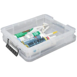 Whitefurze Opbergbox - 9 Liter - Transparant - 43 X 36 X 8 Cm -Woninginrichting Winkel 64e313b7926047078474df8d7a4c36c7