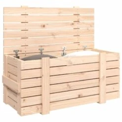VidaXL Opbergbox 91x40,5x42 Cm Massief Grenenhout -Woninginrichting Winkel 69c4c227ee804dc5bfe849baca6ab9e8