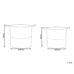 Beliani Mand PAZHA - Beige Katoen -Woninginrichting Winkel 6dc92b6690644282817479f272f42e2f