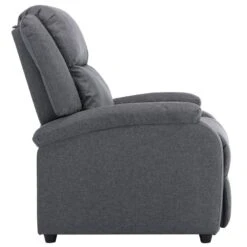 VidaXL Fauteuil Verstelbaar Stof Donkergrijs -Woninginrichting Winkel 7b9569fe182c460193269daf32344880