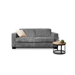 Bank Stuttgart 3-zits - Ribcord - Antraciet 7 Bank Stuttgart 3-zits - Ribcord - Antraciet -Woninginrichting Winkel 81003138 4000