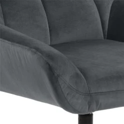 Fauteuil Devin - Stof - Donkergrijs -Woninginrichting Winkel 81027693 0400