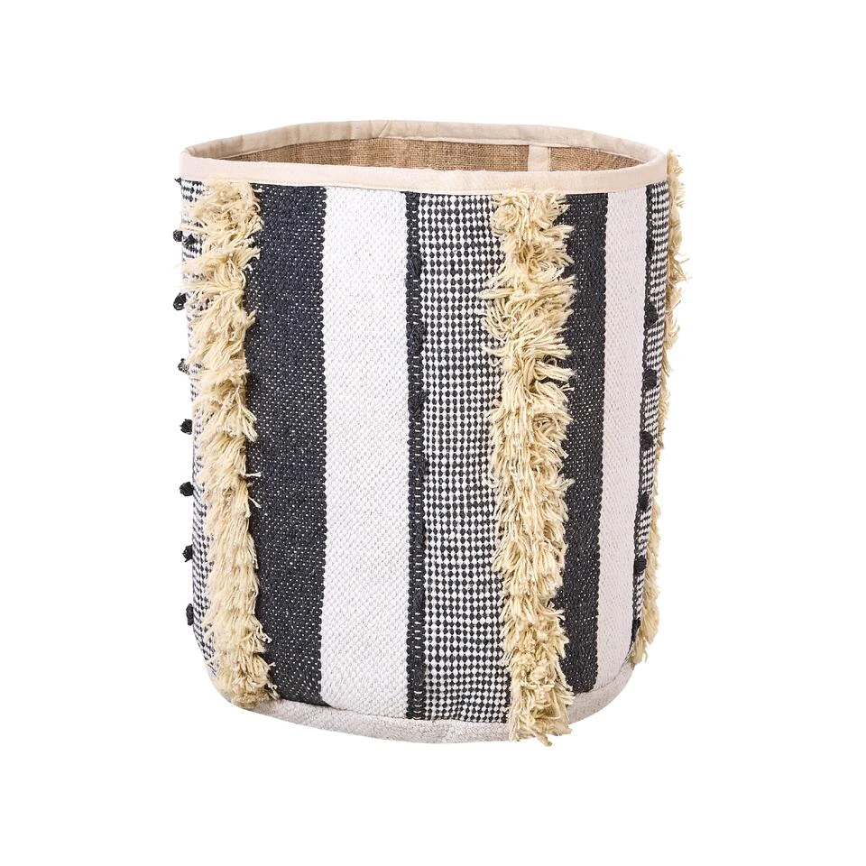 Beliani Mand KOTKAI - Beige Katoen 3 Beliani Mand KOTKAI - Beige Katoen - Afbeelding 3