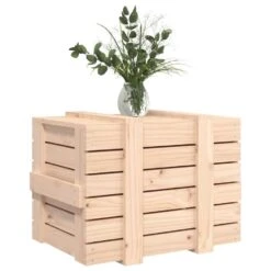 VidaXL Opbergbox 58x40,5x42 Cm Massief Grenenhout -Woninginrichting Winkel 923e110e46f147c79d9abf4af21eab57