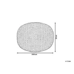 Beliani Poef CONRAD - Grijs Katoen 7 Beliani Poef CONRAD - Grijs Katoen -Woninginrichting Winkel 9a389fdcc2234958befb0ab3ec5b4099