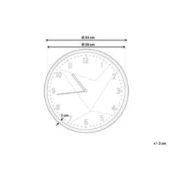 Beliani Wandklok DAVOS - Multicolor Glas -Woninginrichting Winkel a2aa6cfd83a0409b831d35c36bdff8dc