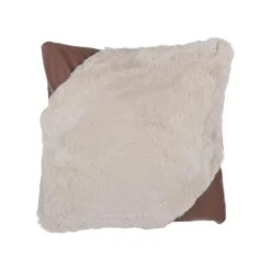 Beliani Sierkussen EHNAR - Beige Nepbont -Woninginrichting Winkel a7c896ec5cdb48afbd03ad9852e9cad6