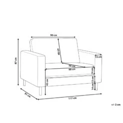 Beliani Fauteuil SAVALEN - Bruin Kunstleer -Woninginrichting Winkel be9af81965ab405ca7c9c9e82fcbf93e