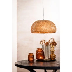 Hanglamp Timeo - Bamboe - Ø44cm -Woninginrichting Winkel d14b59f1919841ea847188e05e1e23cd