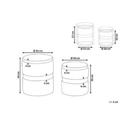 Beliani Poef DORIS - Grijs Fluweel 6 Beliani Poef DORIS - Grijs Fluweel -Woninginrichting Winkel ed367669561d49f5a132b1191a471d36