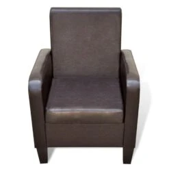 VidaXL Fauteuil Kunstleer Bruin -Woninginrichting Winkel f23b5124011b41b185ed3345fa6088e5