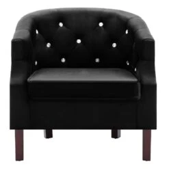 VidaXL Fauteuils Fluweel Zwart -Woninginrichting Winkel f789b56a8ebc4e15815c036b0ecd9629