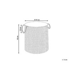 Beliani Mand MANNAR - Zwart Katoen -Woninginrichting Winkel fbcbc02a1cf14920b06dd14d04d69d08